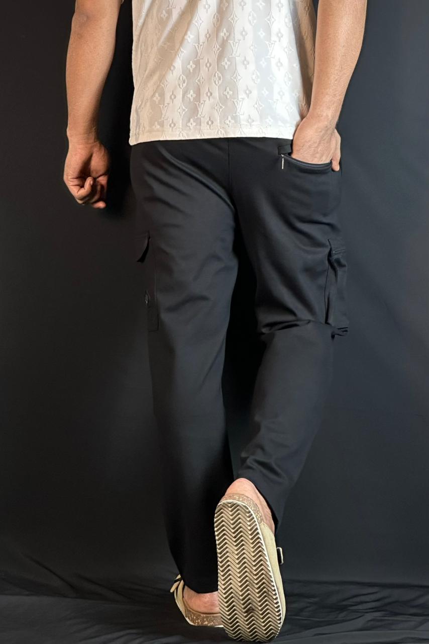 ব্ল্যাক কালার চায়না জগার্স-ADIDAS